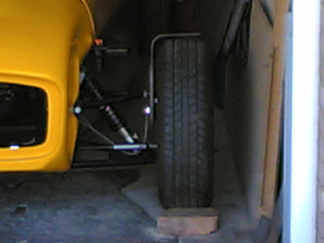 Nearside front camber