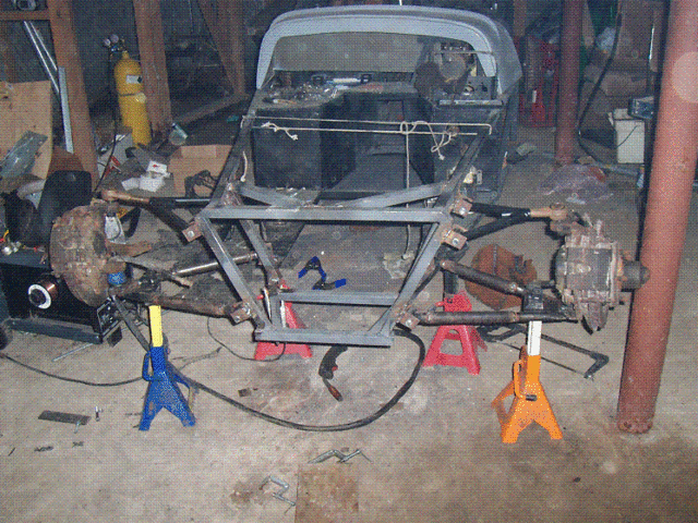 front suspension complete