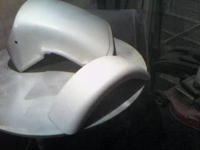 Nose cone primed up