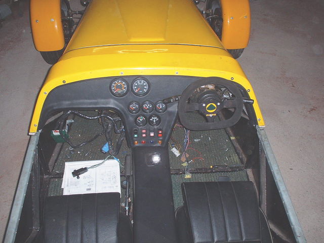 Dash and cockpit