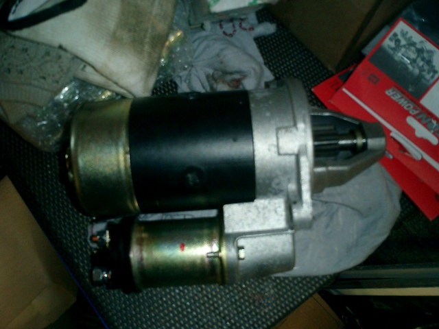 Parts Arrival- Type 9 Starter 