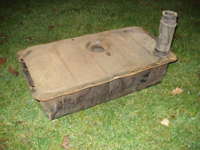 Old fuel tank