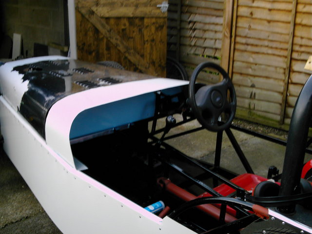 Side view of chassis