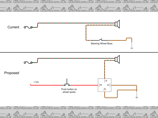Push Button Horn Wiring Diagram from www.locostbuilders.co.uk