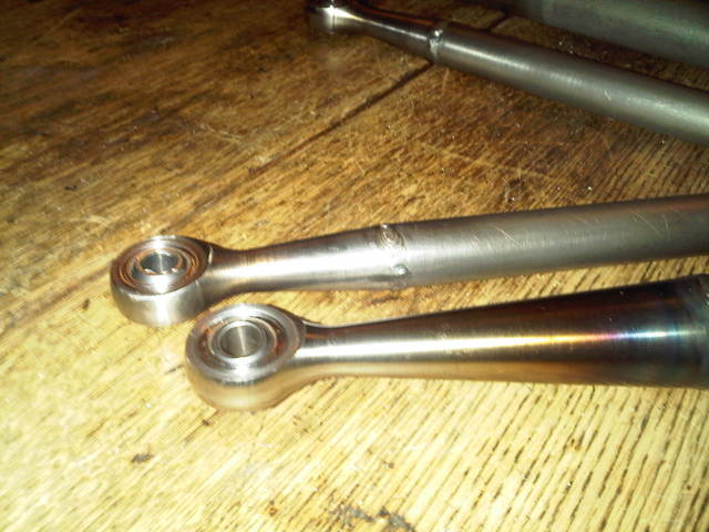 INNER ENDS WITH PRESSED IN BEARINGS