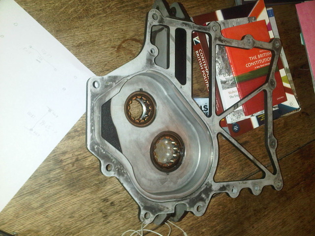 transaxle front cover