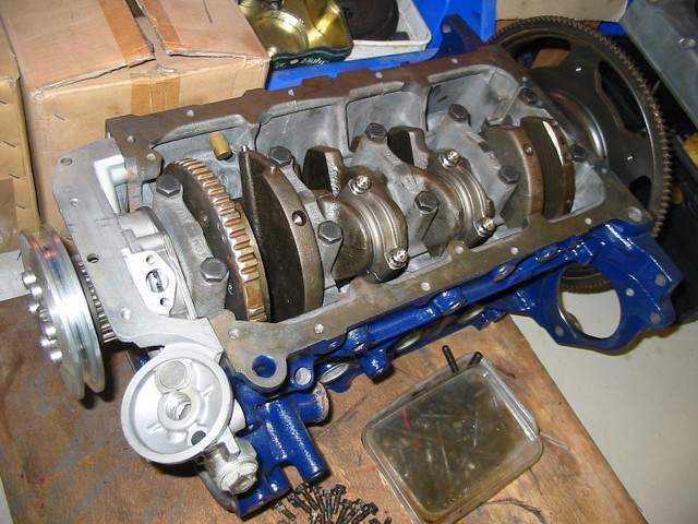 pistons and rods in