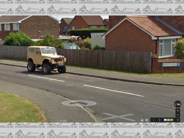 Jeep on Google Maps