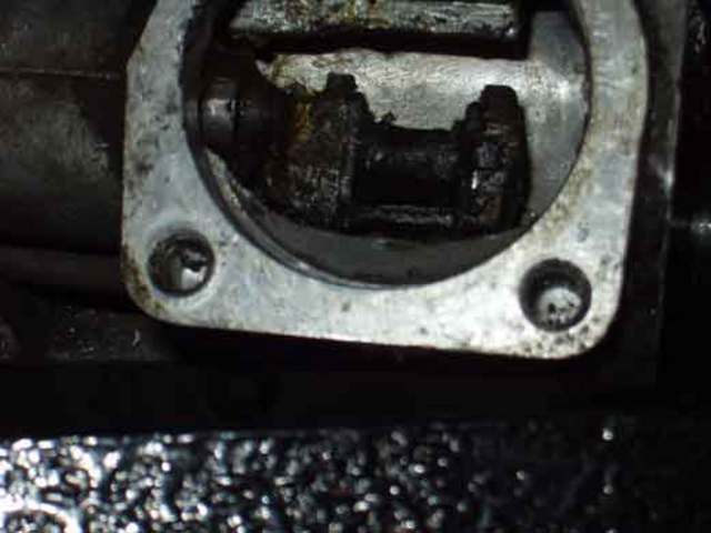 top view of gearbox 