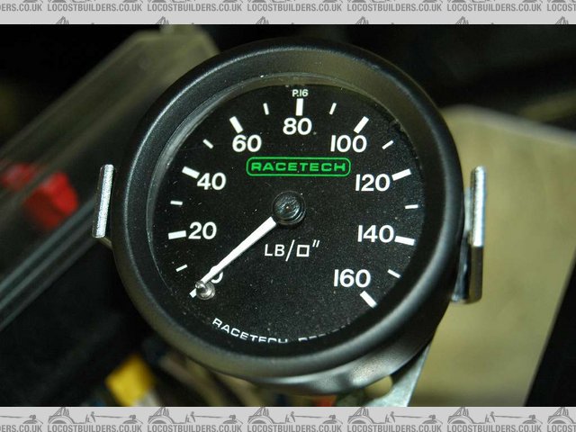 Racetech oil pressure gauge