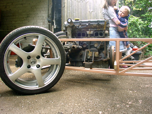 DOHC in chassis - side view