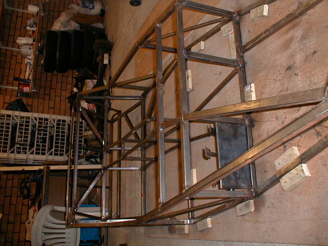 chassis nearly complete front view