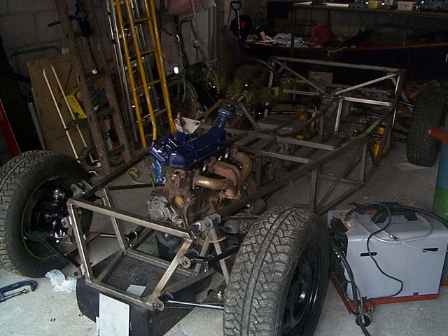 chassis with wheels 1