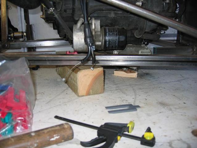 cut lower chassis rails