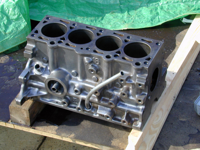 Short block after cleaning