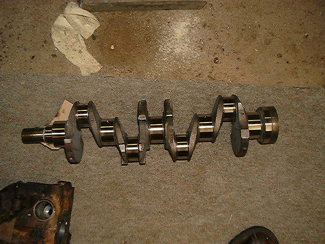 re-ground Pinto crankshaft