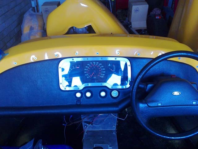 dash fitted with surround