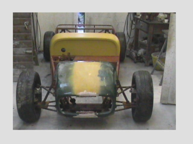 Trial fit of widened nosecone