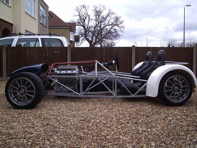 Painted chassis - side