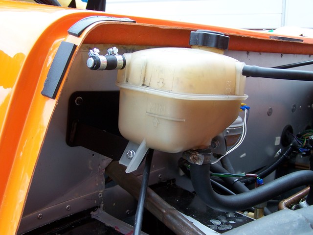 coolant overflow bottle