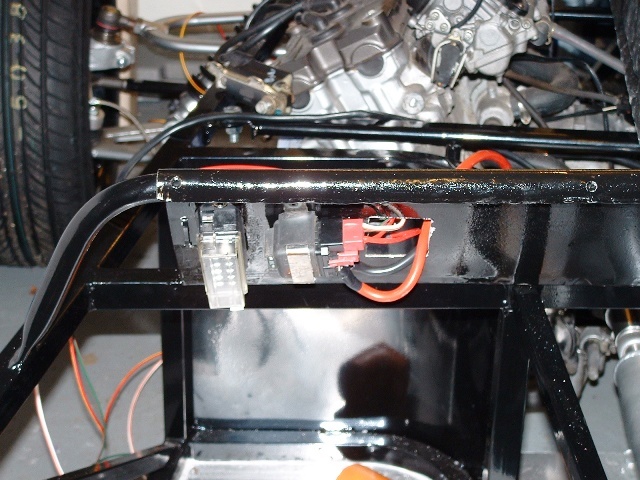 fuse box, starter relay