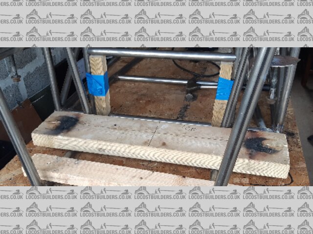 Diff bolts tack welded in