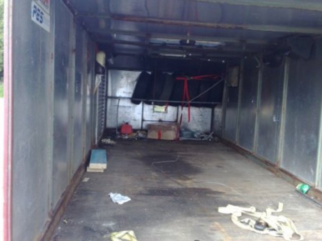 trailer inside
