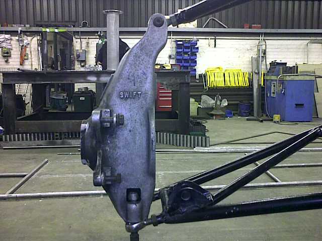 alloy rear upright