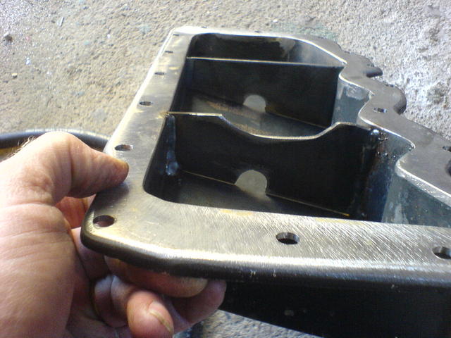 3mm thick steel sump