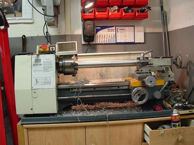 core tube in the Lathe