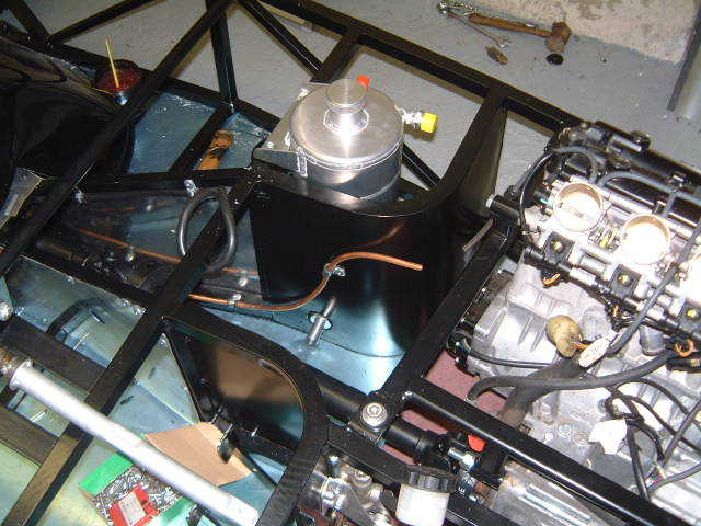 oil tank ,struggling for space