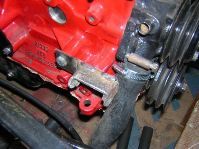 Alternator- new bracket