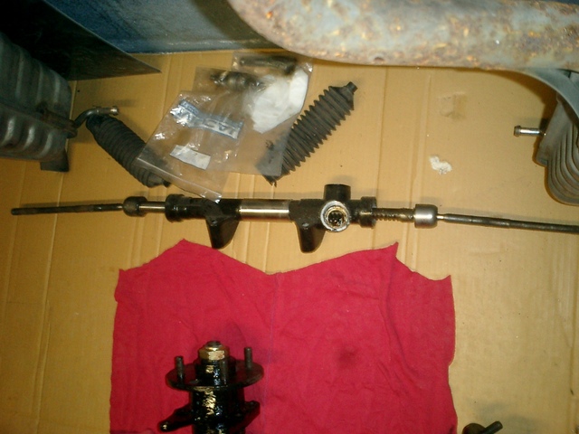 Parts Arrival- Shortened Rack