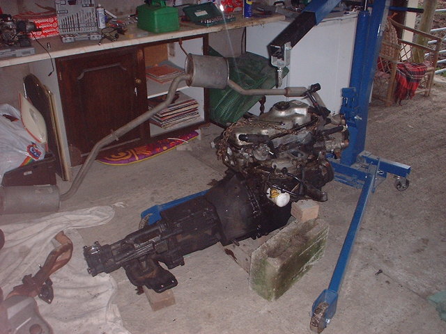 Engine just out