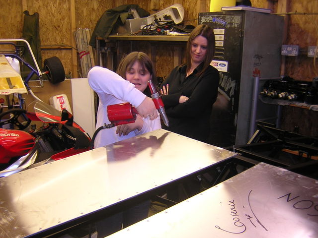 me daughter getting involved