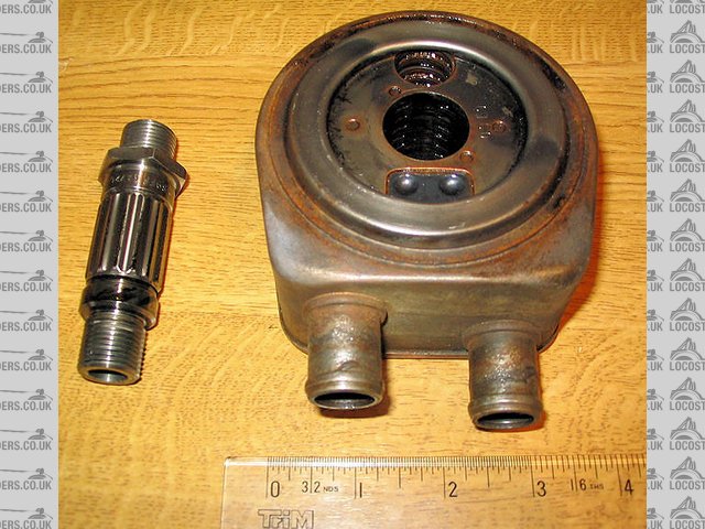 Ford oil water cooler top