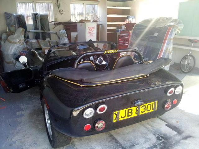 The Fury in its new home.