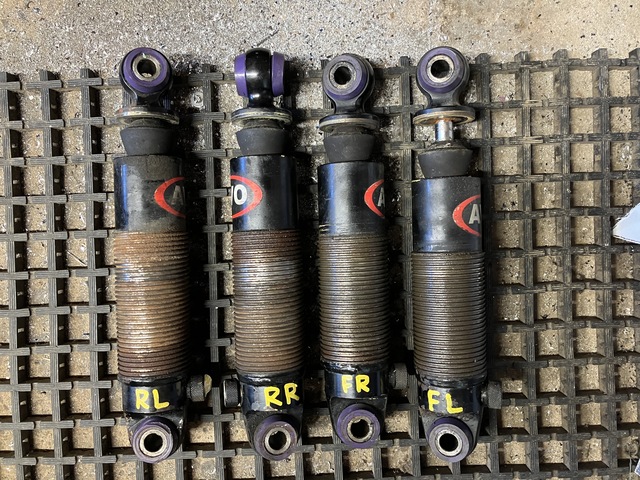 AVO dampers off the car