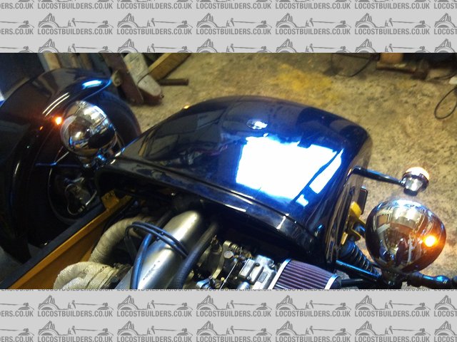 Clear led's in headlight