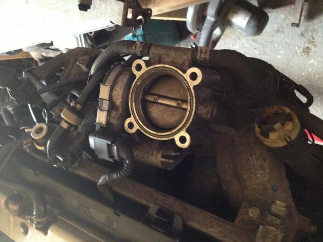 Throttle Body Removed