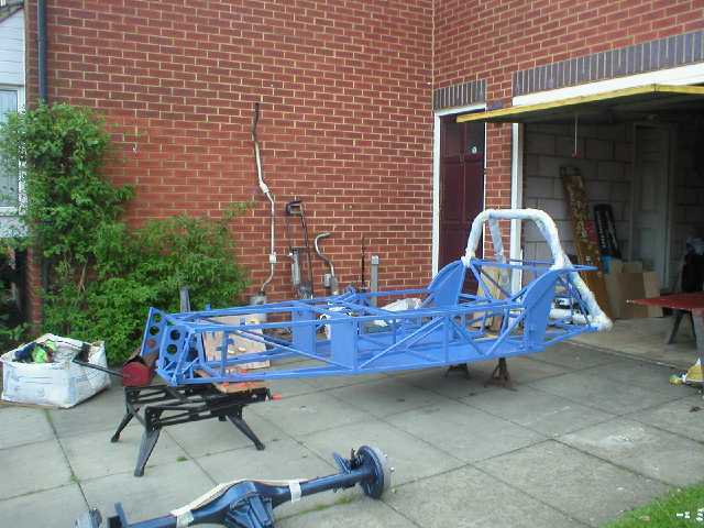 Homebrewed chassis complete