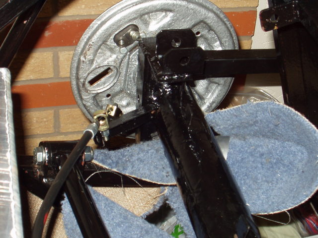 fresh painted rear end