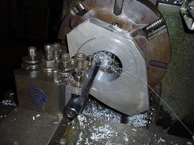 rear upright machining 