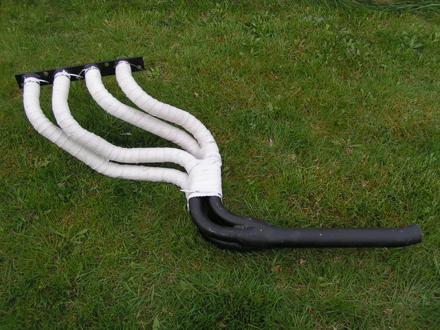 cross flow exhuast  made to fit toyota