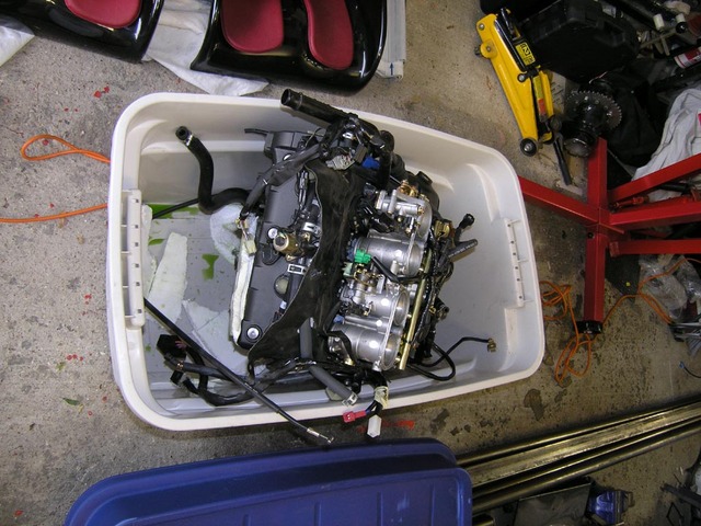 Engine in box