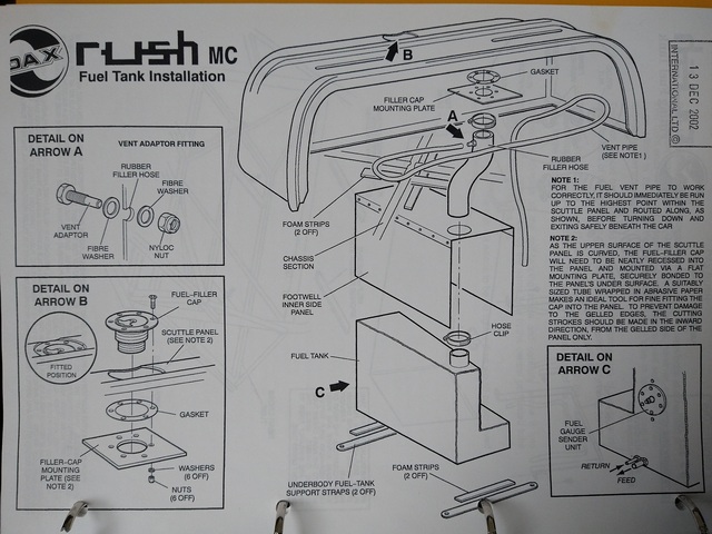 Rush MC Fuel Tank