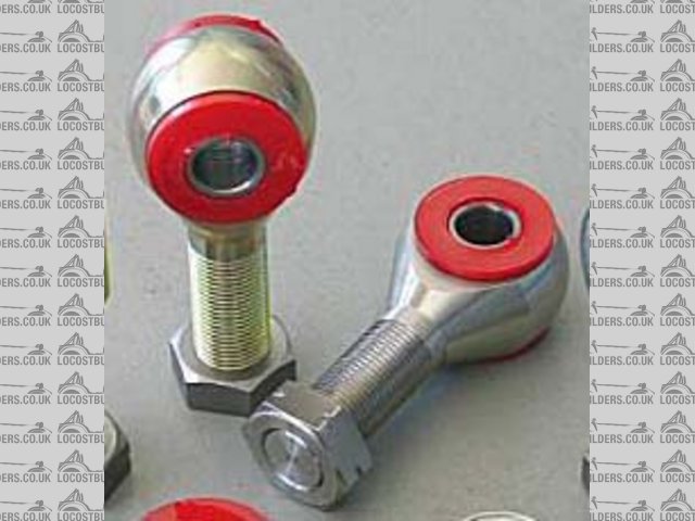 3/4" x 3/4" UNF PTFE Lined Right Hand Thread Rose Joint Rod End Bearing