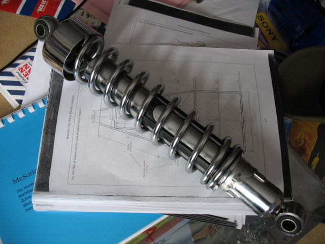 coilover Harley '78 rear shock