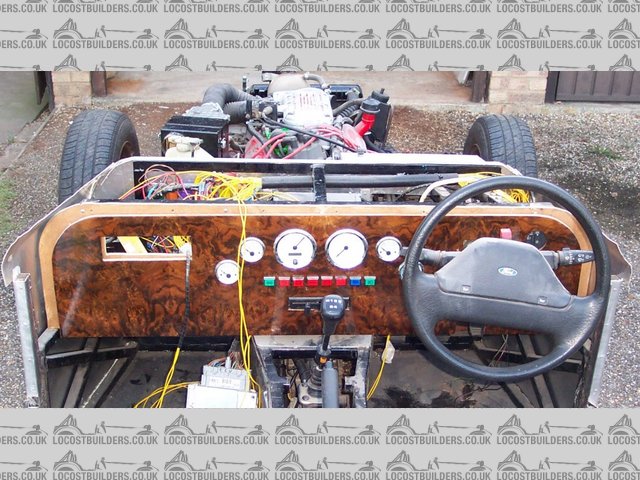 dashboard - 6 varnish coats and VDO cockpit royale gauges