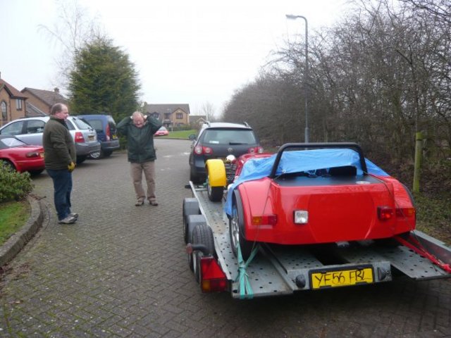 Loaded up for DVLA Inspection